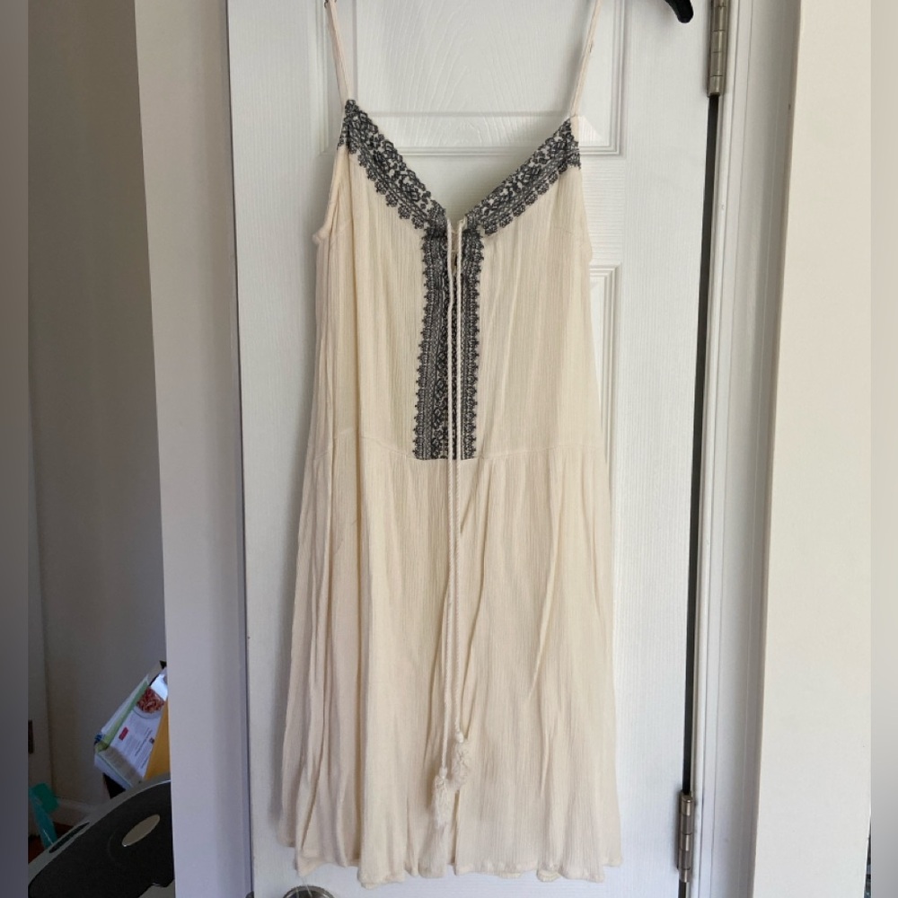 Boho Tie Front Dress
